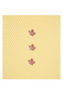 Lisa Corti x The Socialite Family - Copriletto 250x280 cm Monastico Bold Rose Stripes Yellow