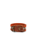 Collare Cane - Stripes Rust White