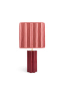 Lisa Corti x The Socialite Family - Lampada Gioia Double Stripes Bordeaux
