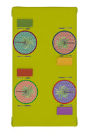 Masonite Placemat 39Cm - Hima Palma Red