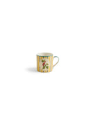 Tazza In Porcellana - Jungle Parrot Yellow