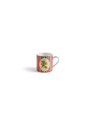 Tazza In Porcellana - Jungle Parrot Red
