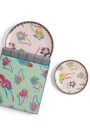 Set Di 2 Piatti In Porcellana - Japanese Pink