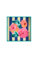 Vassoio Quadrato - Nizam Stripes Blue Natural