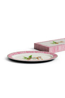 Piatto Da Portata In Porcellana - Sariska Pink