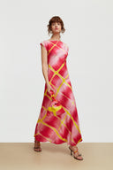 Phaalko Dress - Tangra Pink