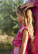 Abito Spring Bambina Ibisco Pink