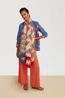 Banyan Top - Mini Stripes Peach