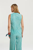 Top Banyan Mini Stripes Ferozi