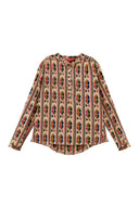 Camicia Batumi Amer Ikat Blue