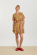 Abito Cherry Toile De Jouy Chutney
