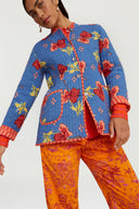 Giacca Reversibile Jhodpuri Ibisco Royalblue