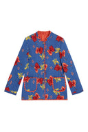 Giacca Reversibile Jhodpuri Ibisco Royalblue