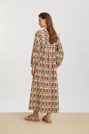 Abito Khubani Amer Ikat Blue