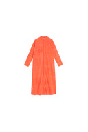 Kurta Lunga Aperta Mini Stripes Peach