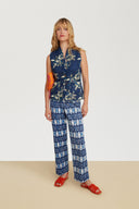 Pantalone Marina Indigo Doors Blue