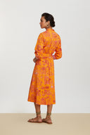 Abito Saharian Toile De Jouy Orange