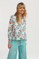 Camicia Tuc Tuc Missing Check Humayums Flower White