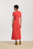 Abito Amla - Damask Design Orange