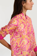 Camicia Bella - Dragon Cloud Fuxia