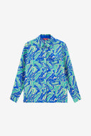 Bella Shirt - Dragon Cloud Aqua