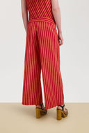 Pantaloni Cabana - Mini Stripes Red
