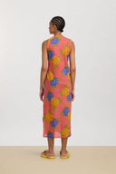 Abito Cheack - Big Flower Old Pink