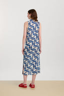 Abito Cheack - Ikat Arrow Blue