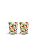 Set Di 2 Bicchieri - Red Green