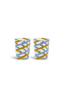 Set Di 2 Bicchieri - Pervinch Mustard