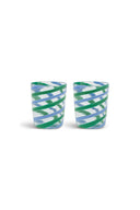 Set Di 2 Bicchieri - Pervinch Green