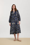 Abito Khubani - Kasuri Damask Black