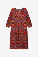 Abito Khubani - Mathura Ikat Sugar Red