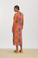 Kurta Lunga - Big Flower Old Pink