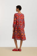 Abito Madhu - Mathura Ikat Sugar Red