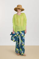 Pantalone Myanmar - Akira Dark Teal