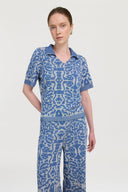 Camicia Polo - Damask Design Sugar