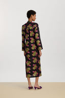 Caftano Radha - Suiko Flower Black