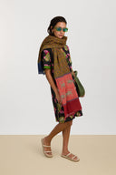 Radha Tunic - Suiko Flower Black