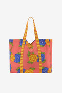 Borsa Shopping - Big Flower Old Pink