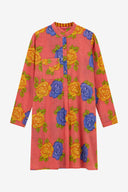 Kurta Corta - Big Flower Old Pink
