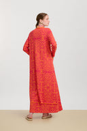 Spolverino Theresa - Damask Design Orange