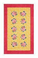 Telo Cotone 140X240Cm - Arabesque Corolla Gold Natural