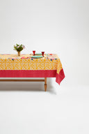 Telo Cotone 140X240Cm - Arabesque Corolla Gold Natural