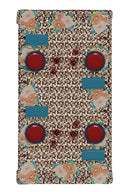Telo Cotone 140X240Cm - Arabesque Corolla Natural Coffee