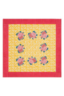 Telo Cotone 180X180Cm - Arabesque Corolla Gold Natural