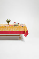 Telo Cotone 180X350Cm - Arabesque Corolla Gold Natural