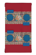 Tovaglietta Doppia Cotone 50X150Cm - Arabesque Corolla Natural Coffee
