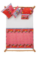 Trapunta Reversibile 110x180 cm - Indonesian Red Rose