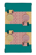 Tovaglietta Doppia Cotone 50x150 cm - Dam Dam Lilac Gold